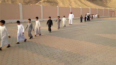 مدارس الأفلاج تبدأ يومها برياضة المشي بدل الاصطفاف الصباحي