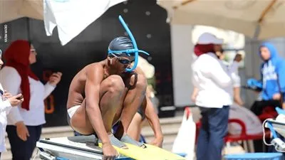 تعرف على نتائج اليوم الأول من بطولة الجمهورية للسباحة بالزعانف (صور)