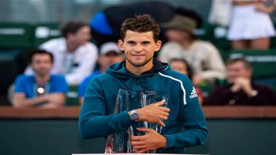 ثيم يهزم فيدرر ويتوج بطلا لبطولة إنديان ويلز للتنس
