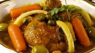 طريقة تحضير طاجن الدجاج