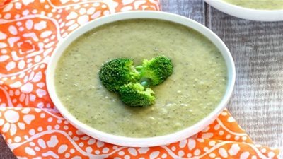 طريقة تحضير شوربة البروكلي بالحليب