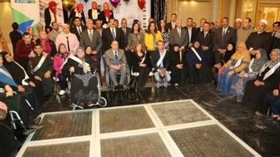 محافظ المنوفية يشهد احتفالية المجلس القومي لشئون الإعاقة (صور)