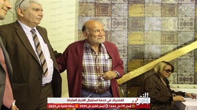 الظهور الأول لأحمد خليل بعد شائعة وفاته (صور)