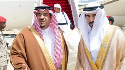 ولي عهد دبي يصل الرياض 