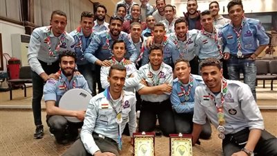 جامعة السويس تحصد المستوى الأول في المهرجان الكشفي السابع للكشافة الجوية العربية والمصرية