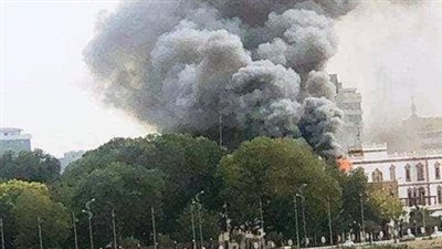 السودان: اندلاع حريق داخل القصر الرئاسي بالخرطوم
