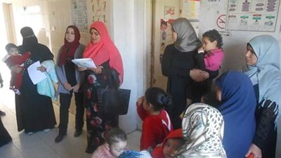 الكشف على 1497 مواطنًا خلال القافلة الطبية العلاجية بالسادات  