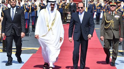 مباحثات موسعة بقصر التين.. التفاصيل الكاملة لزيارة ولي عهد أبوظبي لمصر