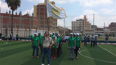 درع اللقاء الرياضي وكأس المركز الأول والثالث لطلاب المدن الجامعية بجامعة الزقازيق