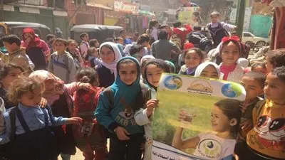 ختام فاعليات الأسبوع المائي بقرية برطس في الجيزة