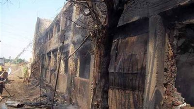 نفوق 15 ألف كتكوت إثر حريق مزرعة دواجن بالبحيرة