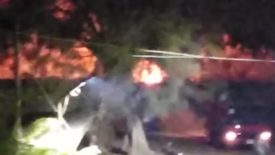 عاجل.. حريق بجوار مبنى الإدارة الزراعية بالسويس