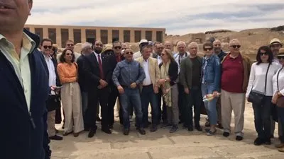 التفاصيل الكاملة لمشروع تطوير منطقة أبيدوس وافتتاح مشروع خفض منسوب المياه الجوفية بالأوزيريون 