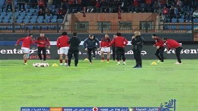 محاضرة أخيرة للاعبي الأهلي قبل مواجهة صن داونز