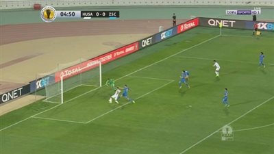 الزمالك يفرض التعادل السلبي على حسنية أغادير في الشوط الأول