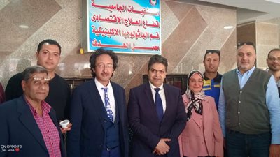 جامعه طنطا تبدأ حملة المخدرات بالكشف على قيادات المستشفيات (صور)