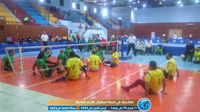 بني سويف تحتضن دوري الكرة الطائرة الباراليمبية