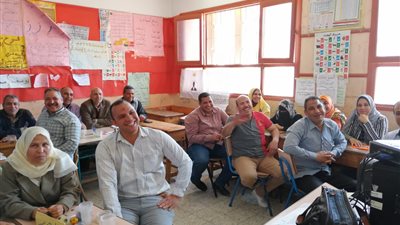 متابعة تدريب الملاحظة الصفية لموجهي الرياضيات واللغة العربية للصفوف الأولى 