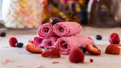 طريقة تحضير أيس كريم على الصاج