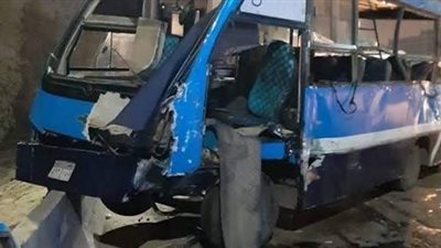 النيابة تحقق في مصرع 5 وإصابة 16 شخصا بحادث تصادم بالسلام