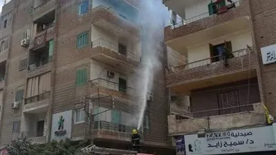 السيطرة على حريق بشقة سكنية فى طنطا (صور)