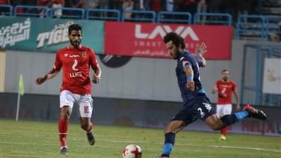 بيراميدز يتقدم على الأهلي في الشوط الأول بهدف كينو