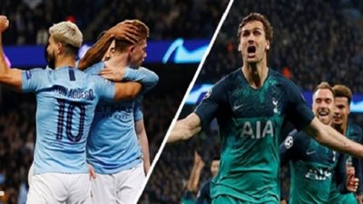 تشكيل قمة مانشستر سيتي وتوتنهام