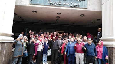 موظفي التضامن يدلون بأصواتهم في الاستفتاء على التعديلات الدستورية بالإسكندرية (صور)‎