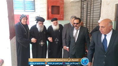 الأنبا باخوميوس يدلي بصوته بـ