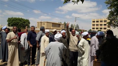 العاملين بهيئة الثروة المعدنية يشاركون فى التصويت على التعديلات الدستورية