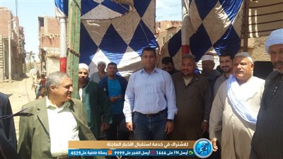 إقبال كثيف من الناخبين بقرية 