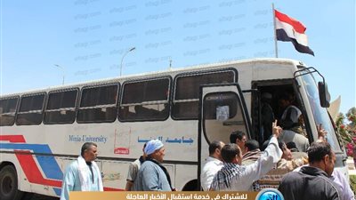 الأحد والاثنين نصف يوم عمل للعاملين بجامعة المنيا تسهيلاً للإدلاء بأصواتهم (صور) 