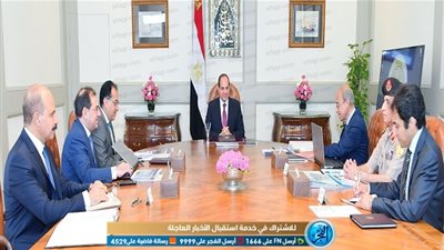 عاجل.. السيسى يجتمع مع رئيس مجلس الوزراء ووزير البترول 