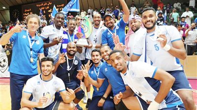 الهلال بطلا لكأس الكرة الطائرة بعد فوزه على الاتحاد
