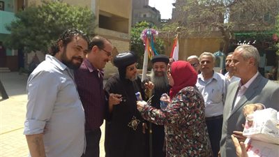 توافد الأقباط على كنائس القليوبية للاحتفال بـ