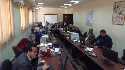 استمرار متابعة غرفة العمليات الفرعية بالقومي لحقوق الإنسان للاستفتاء بالمحافظات