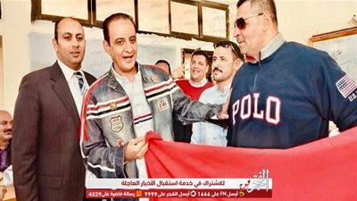 طارق علام وفكري الهواري يدليان بصوتيهما في ثانِ أيام استفتاء الدستور (صور)