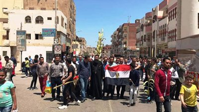 فرحة الاستفتاء بـ