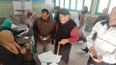 فتح اللجان الانتخابية بمدينة العمال للتصويت على استفتاء الدستور (صور)