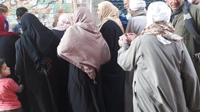 في آخر أيام الاستفتاء الدستوري.. توافد المواطنين على اللجان الانتخابية بالسلامون