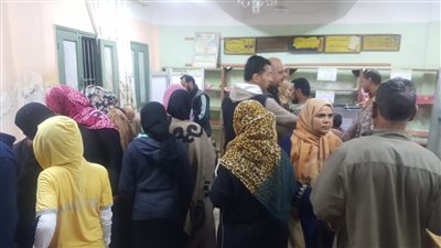 إقبال ملحوظ في الساعات الأخيرة للتصويت على التعديلات الدستورية بكفر أباظة في الشرقية 