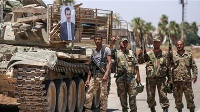 مقتل وإصابة 12 من قوات الأسد بتفجير في حماة