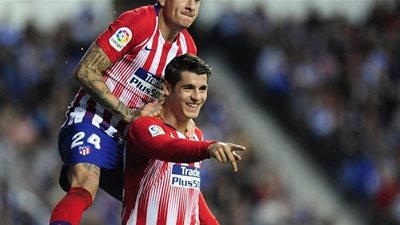 أهداف مباراة - أتلتيكو مدريد 1 × 0 بلد الوليد | الدوري الإسباني