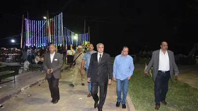 محافظ المنيا يوجه برفع مستوي النظافة العامة خلال أعياد الربيع