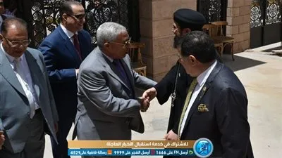ننشر تفاصيل زيارة محافظ أسوان الكنائس أسوان لتهنئة الأقباط 
