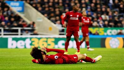 تقرير طبي عن إصابة محمد صلاح