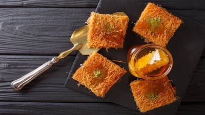 طريقة تحضير كنافة بالزبدة والنوتيلا في رمضان