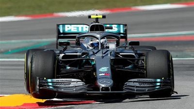 بوتاس يتصدر أول تجارب سباق إسبانيا