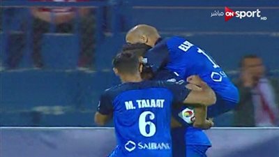 أهداف مباراة - الجونة 1 × 4 المقاولون العرب