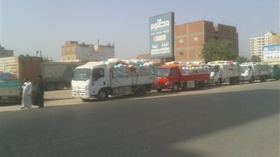 توريد 64 ألف طن قمح إلى صوامع وشون الغربية